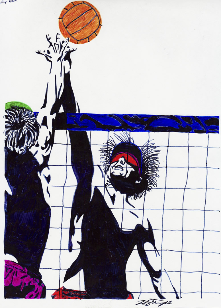 Sports drawing