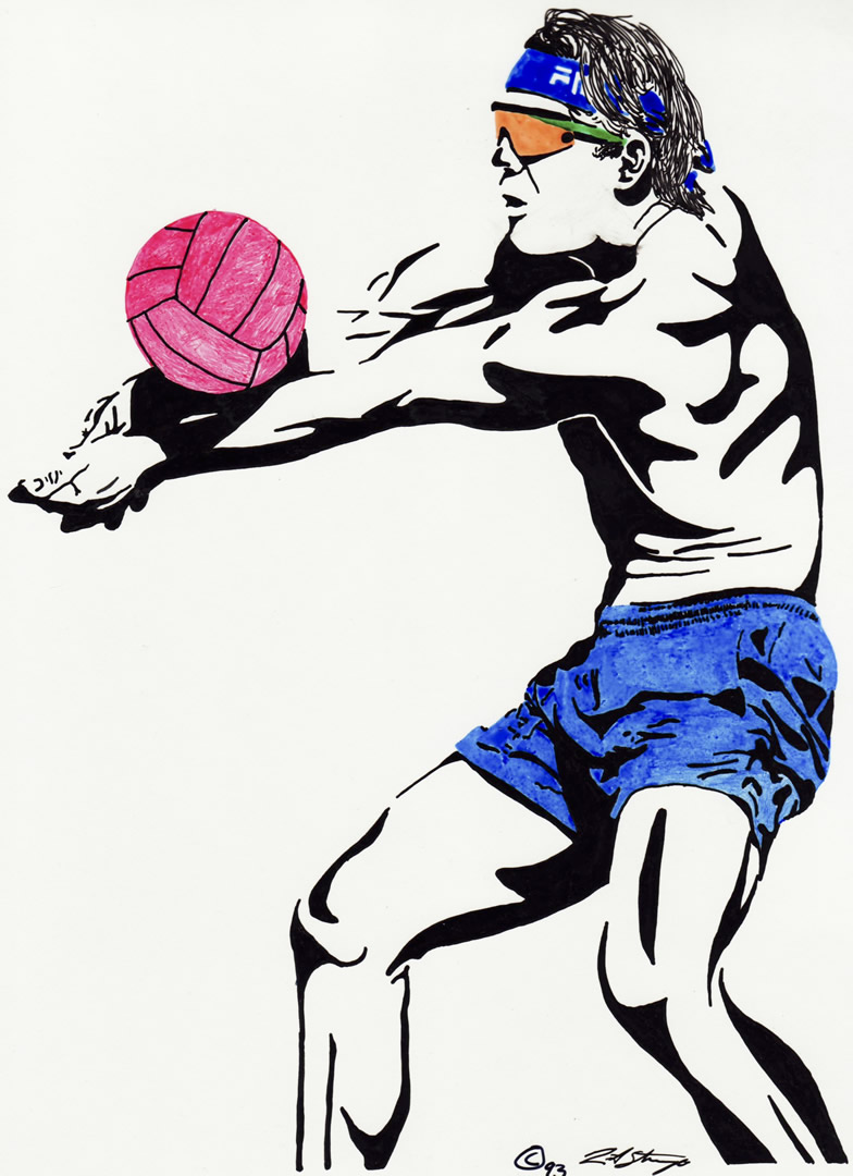 Sports drawing