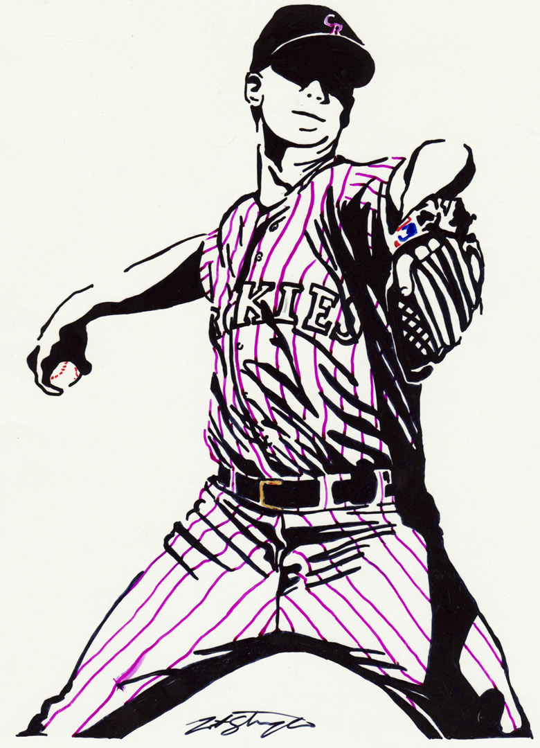 Sports drawing