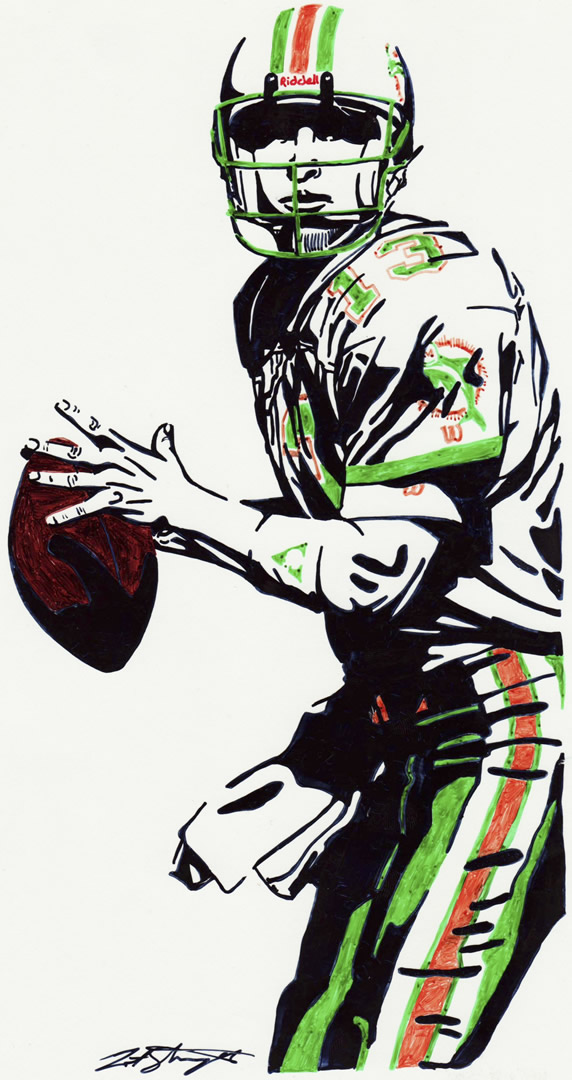 Sports drawing