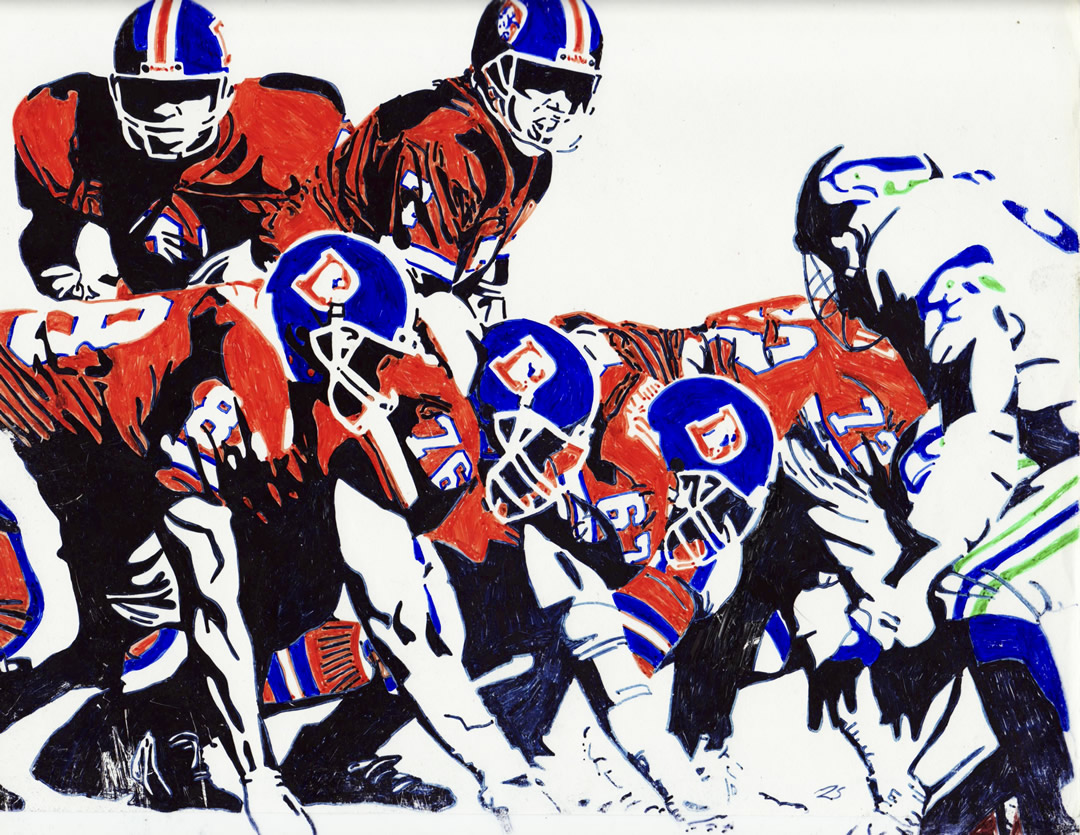 Sports drawing