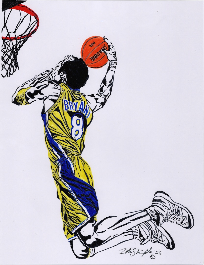 Kobe Bryant drawing