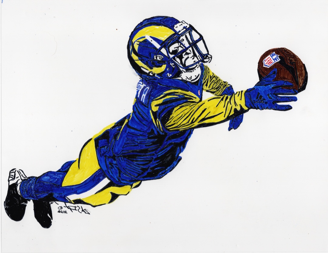 LA Rams drawing