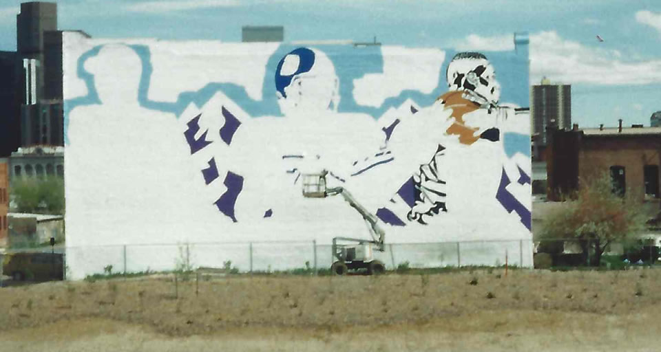 Mural painting step 10