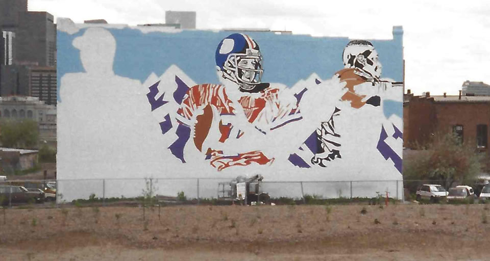 Mural painting step 13
