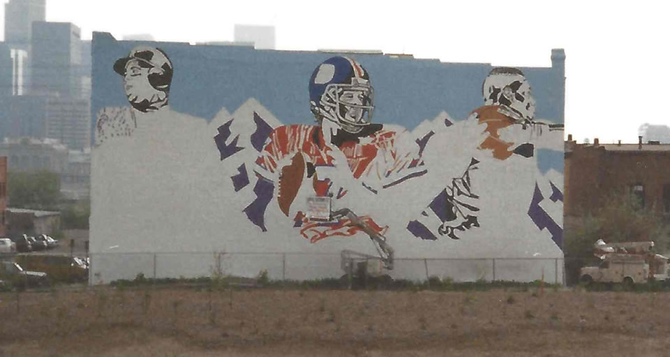 Mural painting step 14