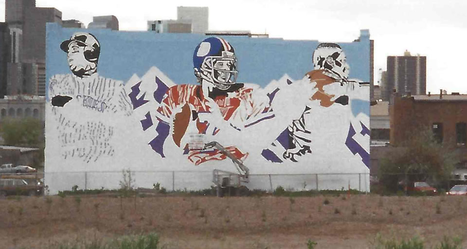 Mural painting step 15