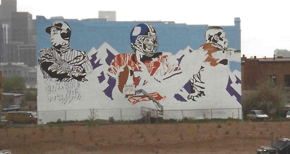 Mural painting step 16