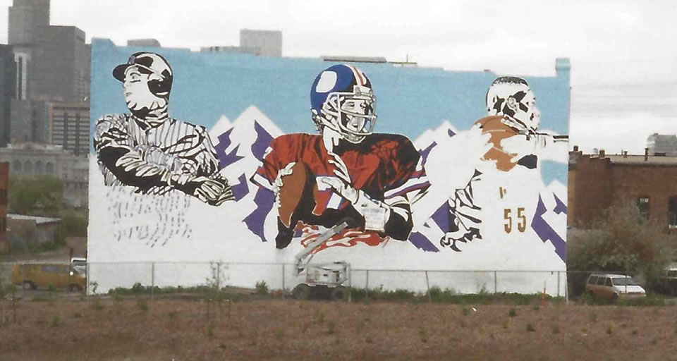 Mural painting step 17