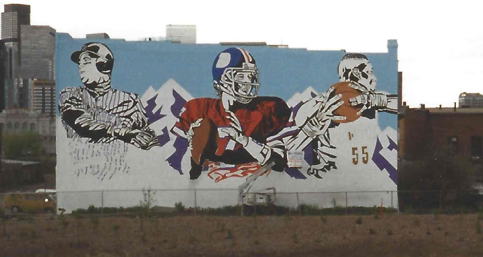 Mural painting step 18