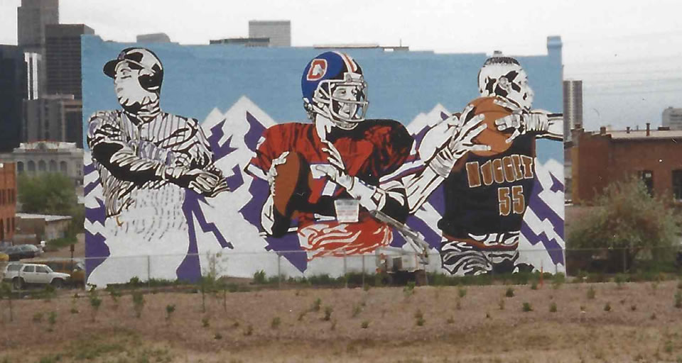 Mural painting step 21