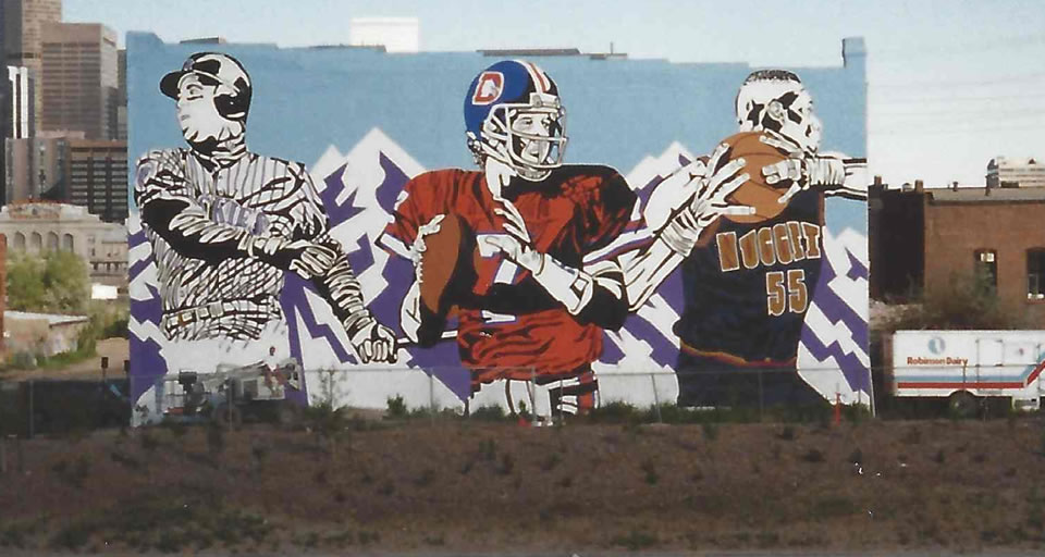 Mural painting step 22