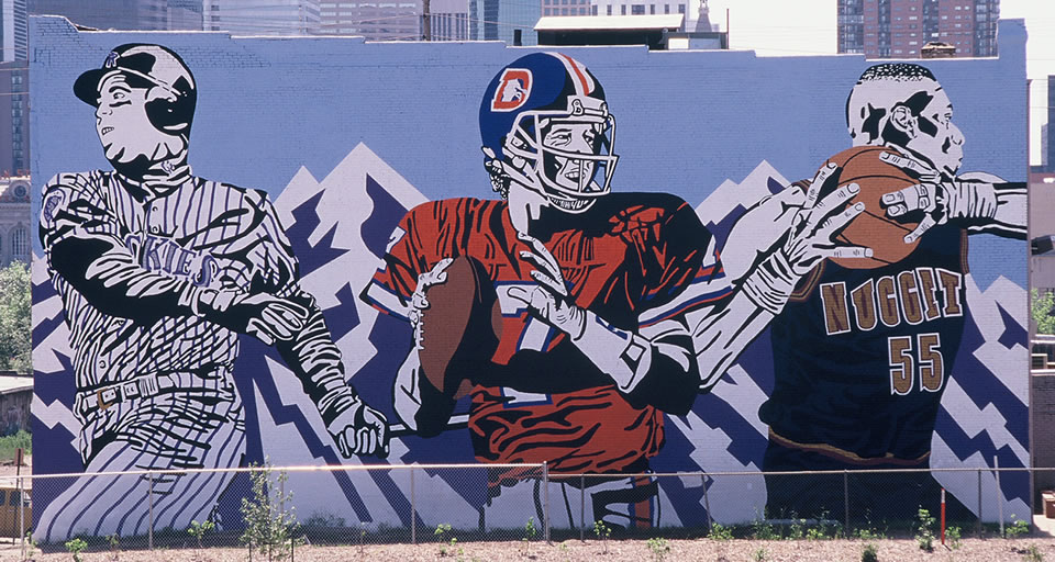 Mural painting step 24