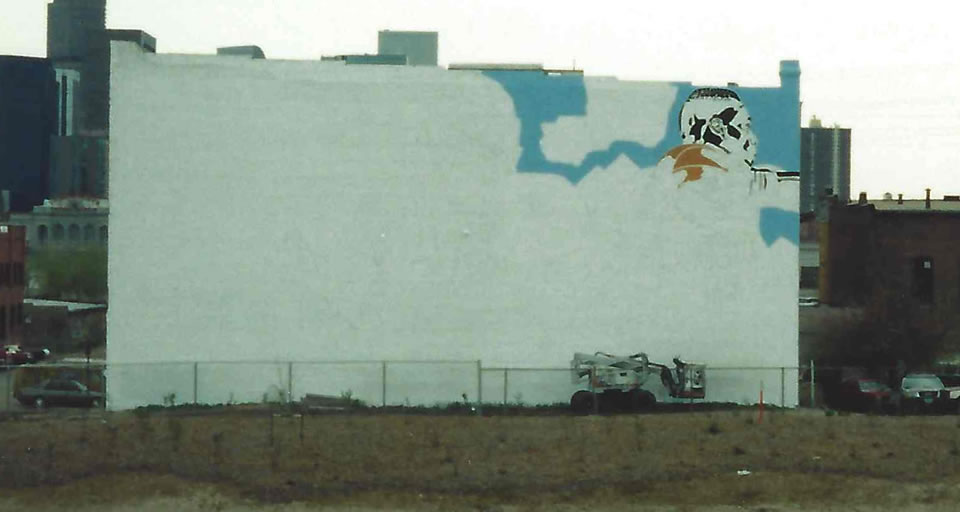Mural painting step 7