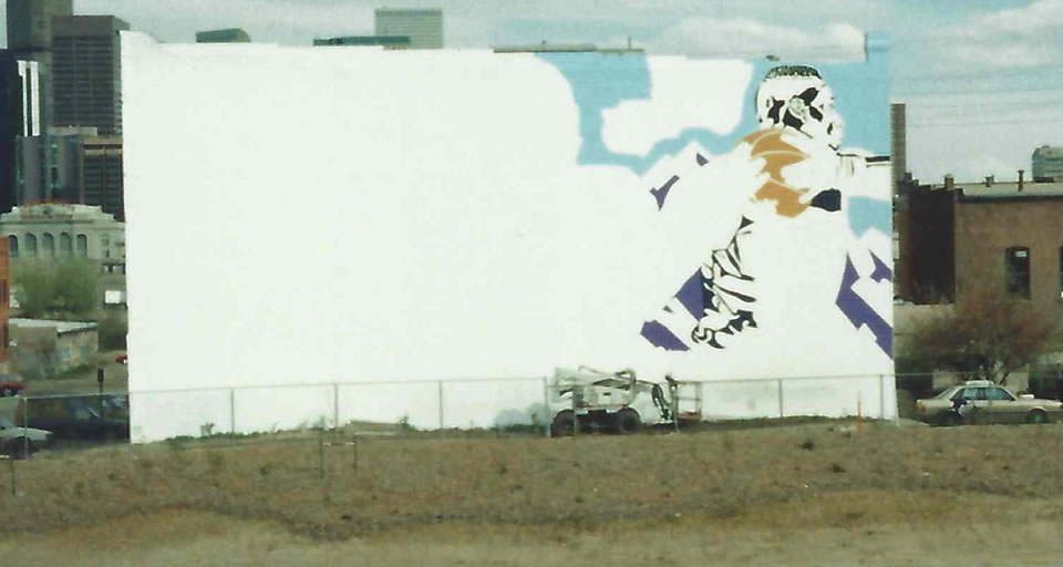 Mural painting step 8