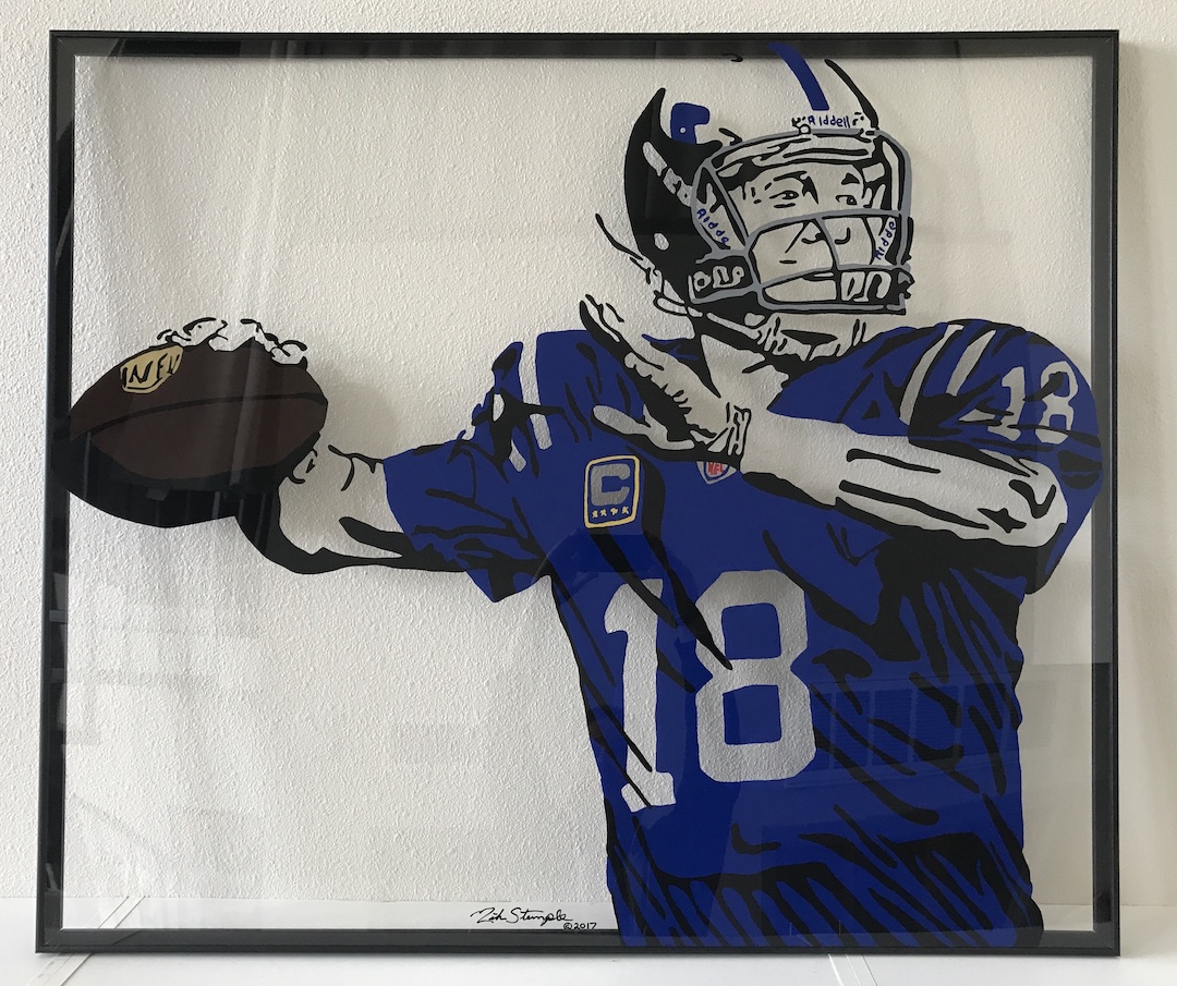 Framed with standoffs