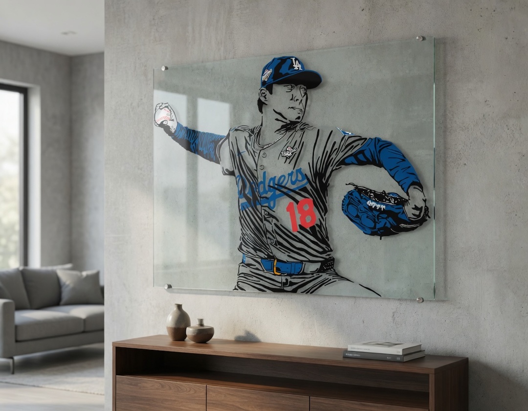 Dodgers office installation