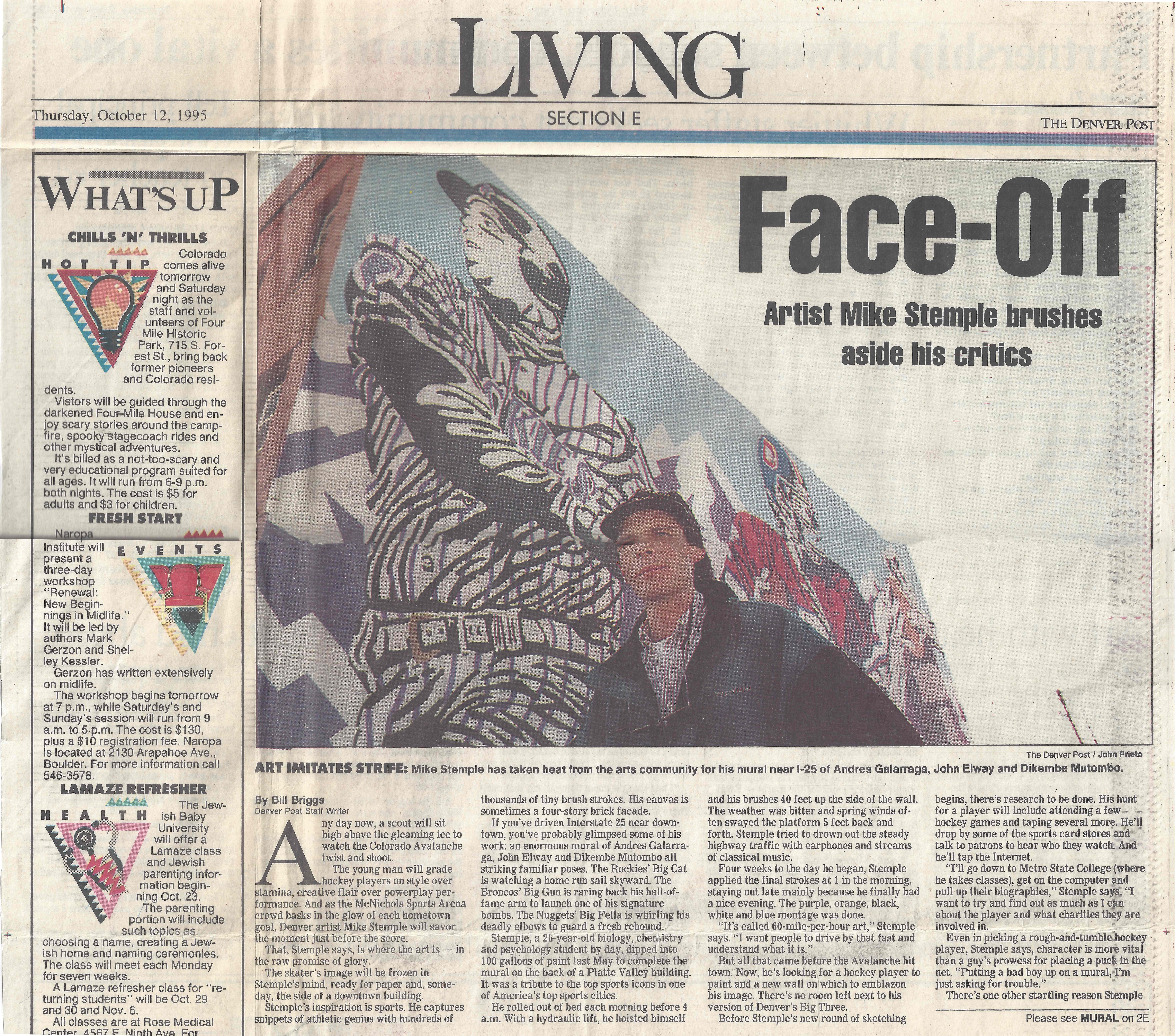 Denver Post article about Mike Stemple